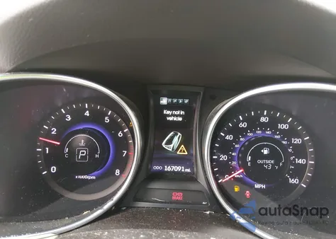 2014 Hyundai Santa Fe Limited z USA, uszkodzony, nr VIN KM8SRDHF6EU066921